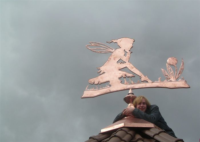 Флюгеры, шпили