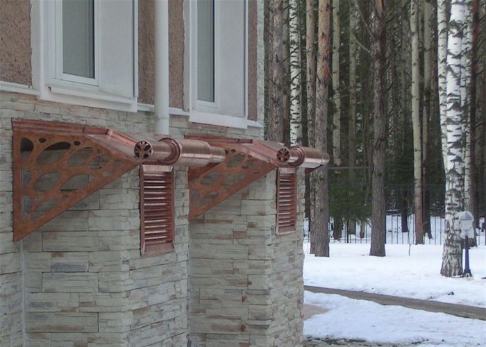 Оформление кондиционеров, вытяжек и вент-шахт