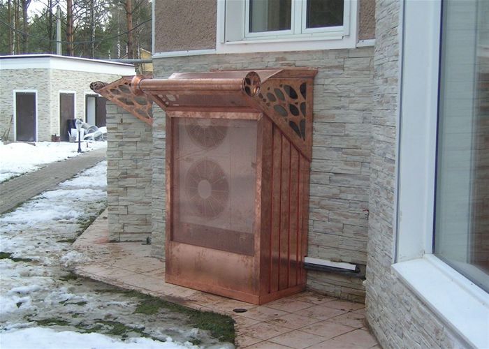 Оформление кондиционеров, вытяжек и вент-шахт