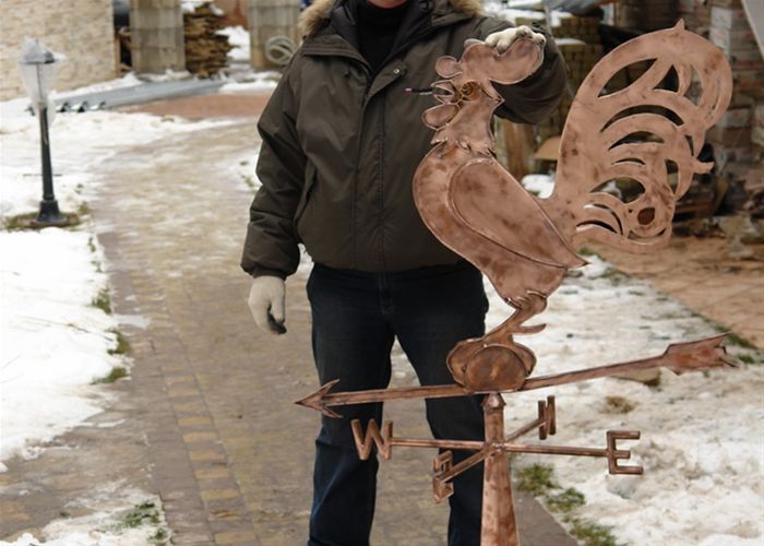 Флюгеры, шпили