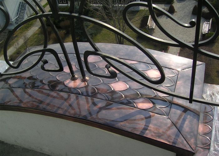 Колпаки заборные и отливы