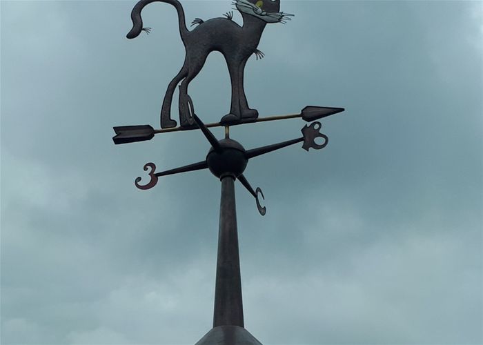 Флюгеры, шпили