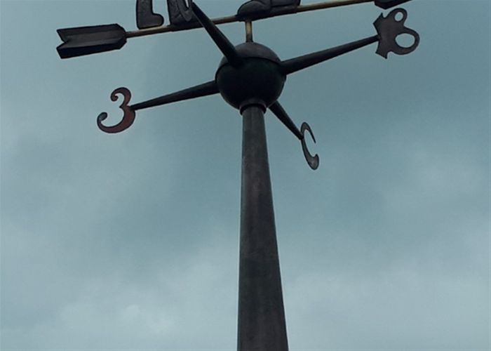 Флюгеры, шпили