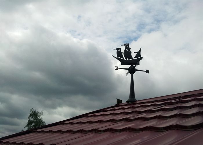 Флюгеры, шпили