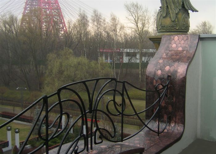 Колпаки заборные и отливы