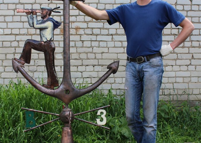 Флюгеры, шпили