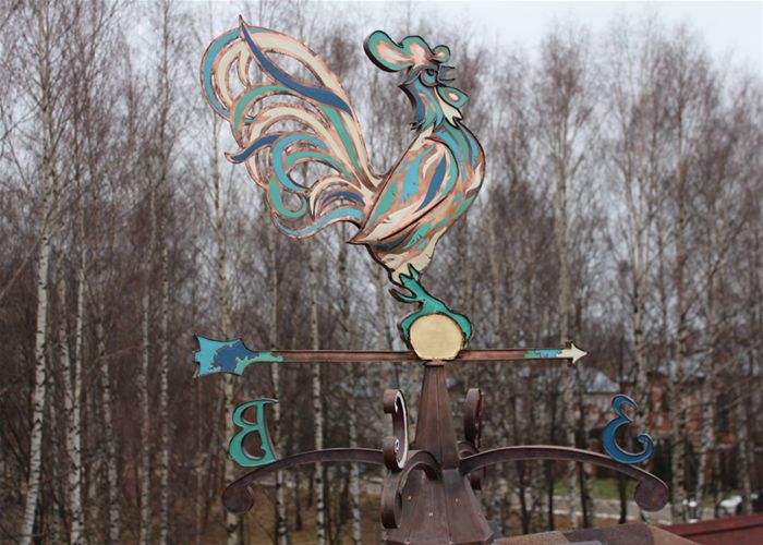 Флюгеры, шпили