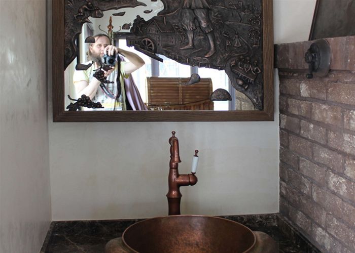 Раковина из меди