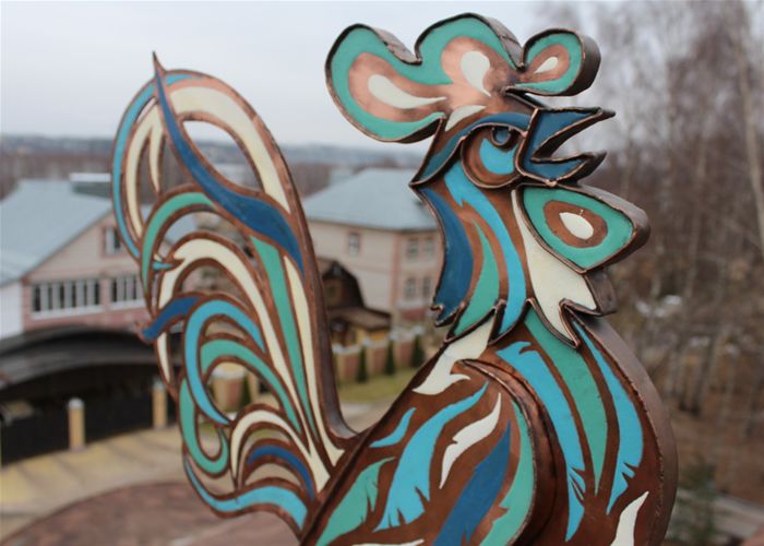 Флюгеры, шпили