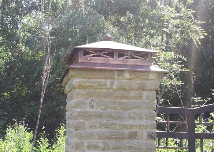 Колпаки заборные и отливы