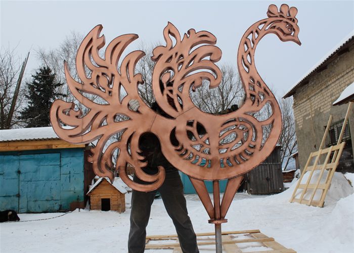 Флюгеры, шпили