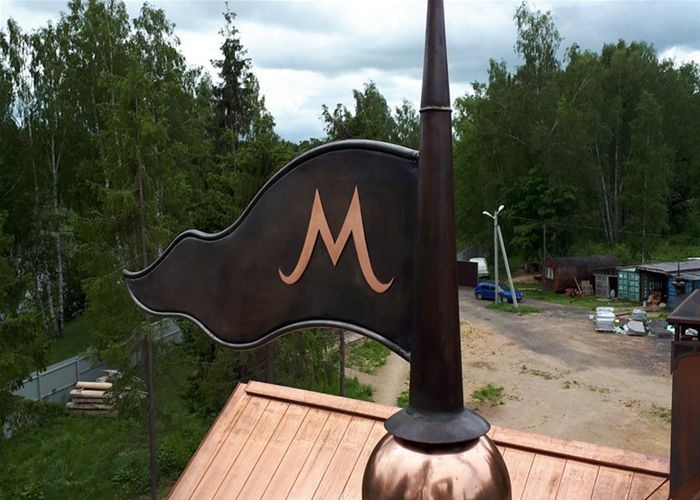 Флюгеры, шпили