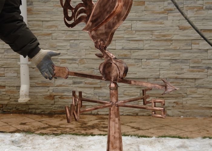 Флюгеры, шпили