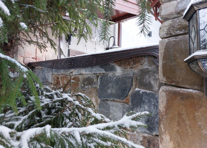 Колпаки заборные и отливы