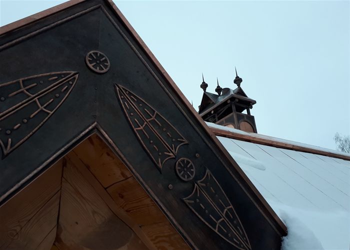 Медная кровля, карнизы, подшивы, сайдинг, крыльца