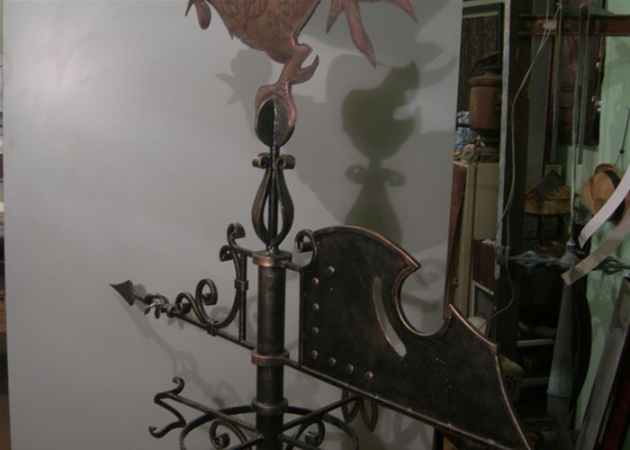 Флюгеры, шпили