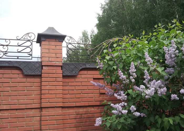 Колпаки заборные и отливы