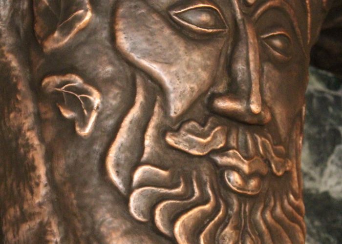 Медь в бане отделка трубы